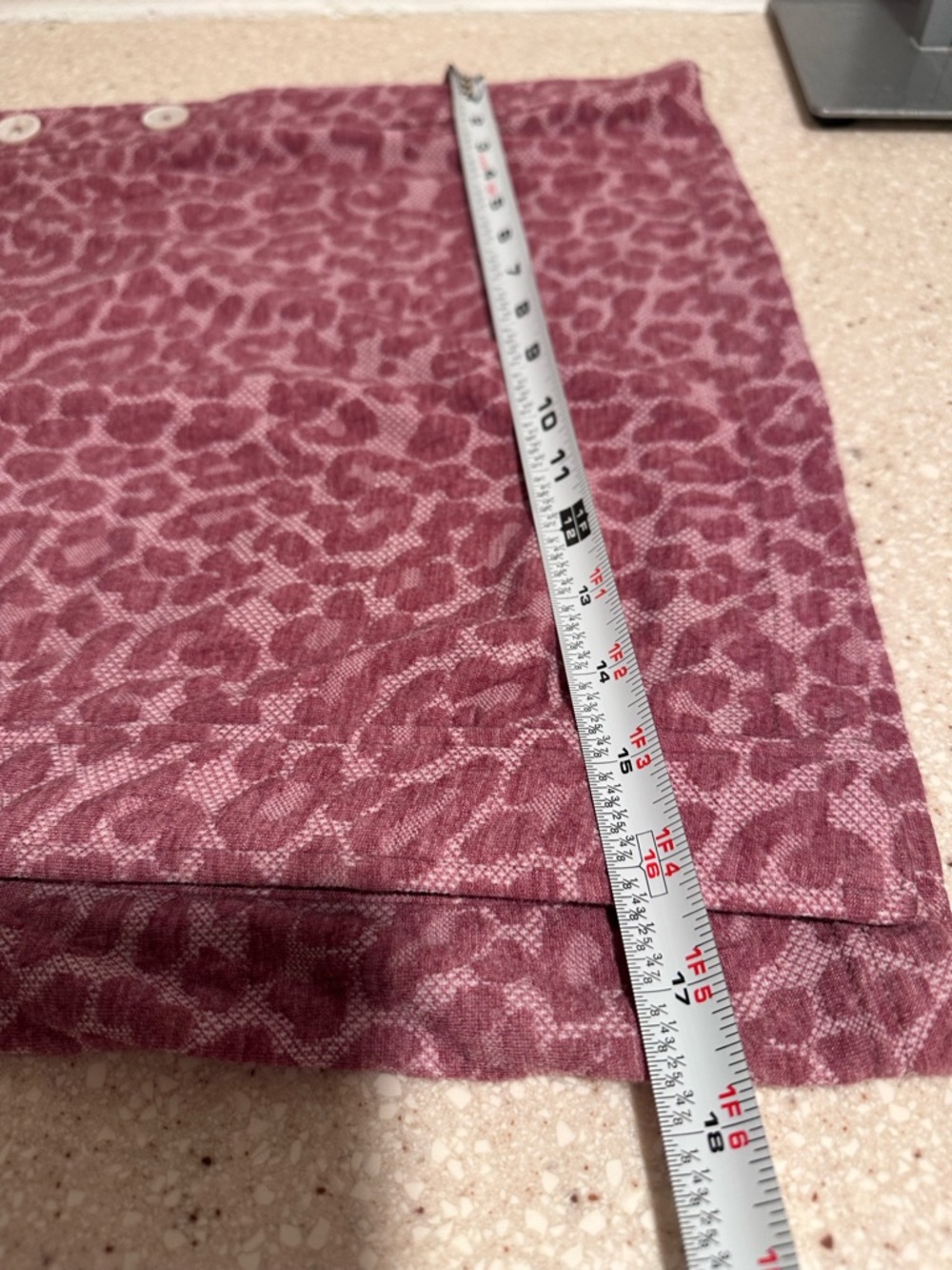 Current Air Buttoned Leopard Pencil Skirt Rose Pink Midi Side Buttons XS NWT - Picture 14 of 16